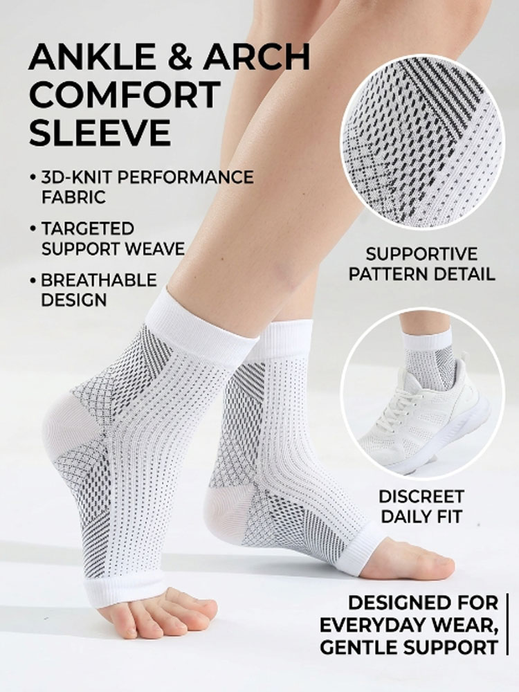 Compression Sleeve Calf - ソリッドホワイトカーフスリーブ弾性スポーツコンプレッションレッグスリーブ通気性ランニングジムサイクリングアウトドア旅行滑り止めレッグサポート