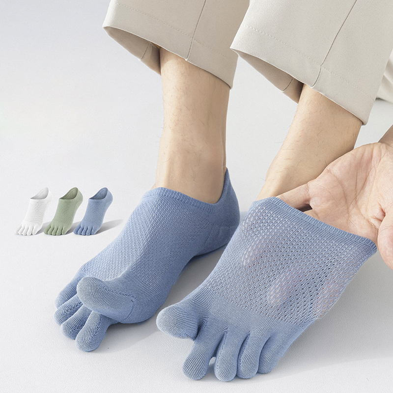 2026年新作 超通気性メッシュ五本指ソックス メンズ シー - Toe Sock Split のレビューと価格