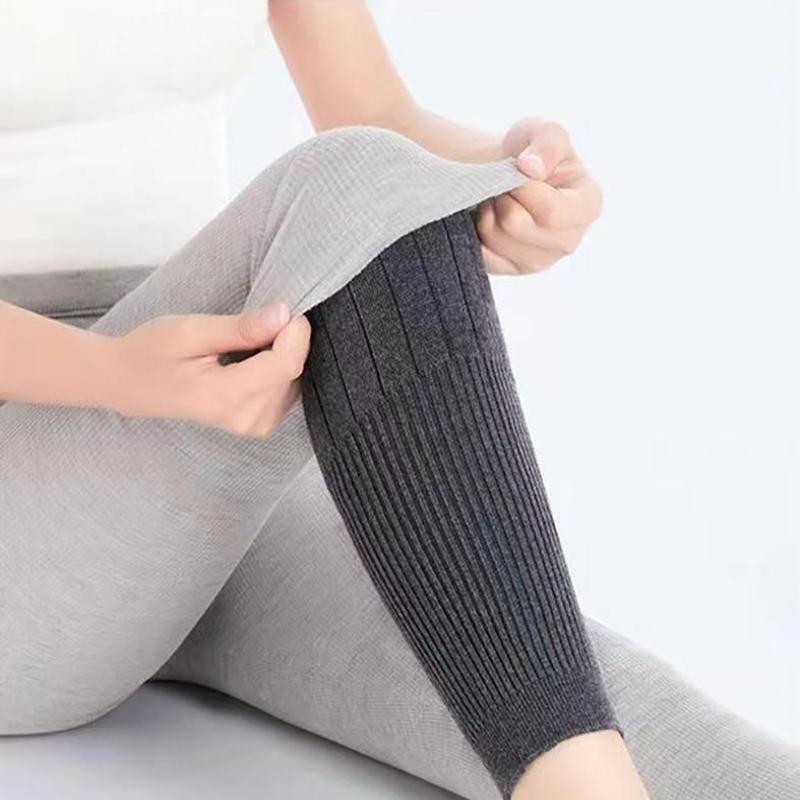 1 ペア冬ニーハイソックスユニセックスレッグウォーマー暖かい - Thermal Sock Winter のレビューと価格