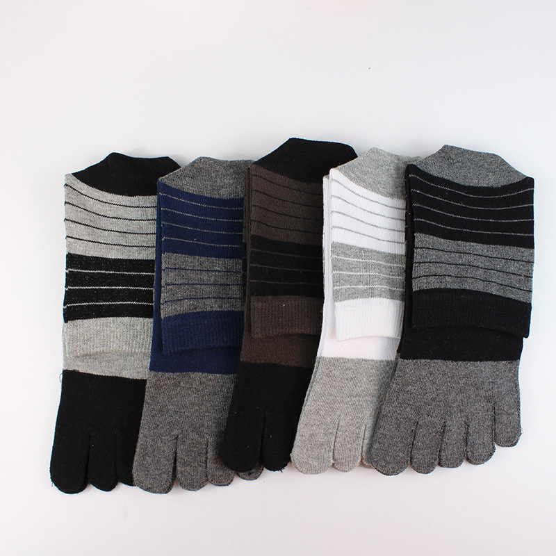 3/5足組 メンズ ファイブトゥ クルーソックス ソフトコッ - Toe Sock Split のレビューと価格