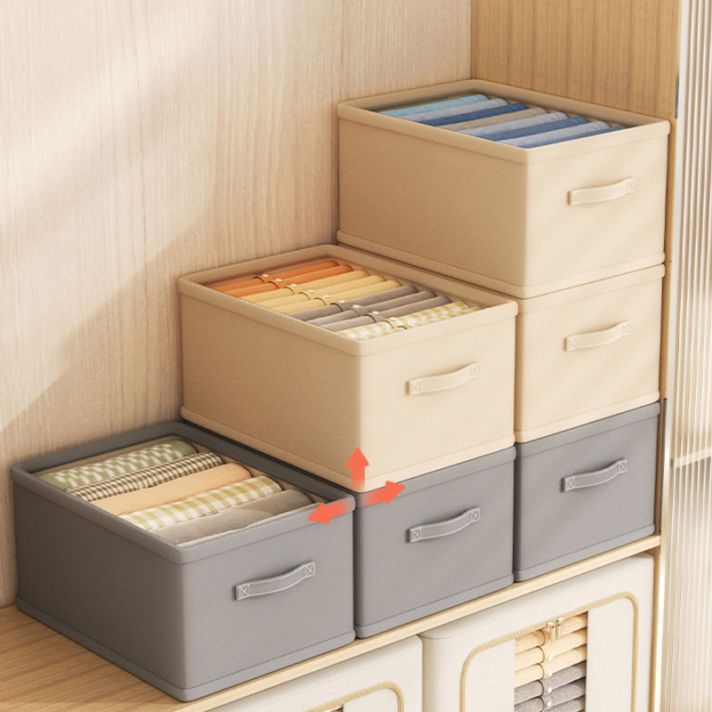 衣類オーガナイザー ズボン 衣類 ジーンズ 収納ボックス 下 - Sock Organizer Tray のレビューと価格
