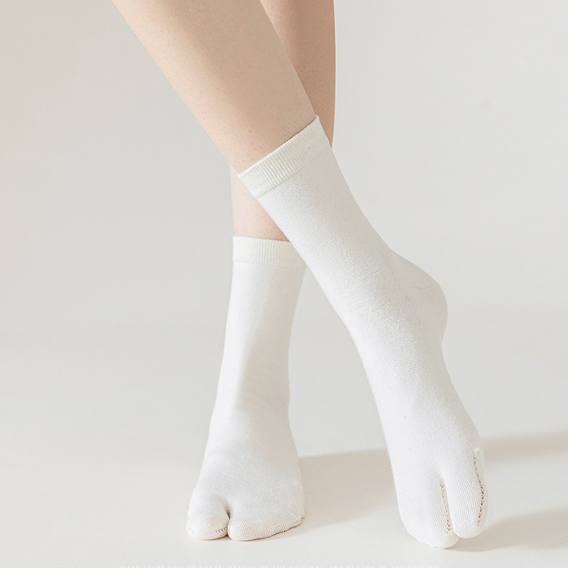 1 ペア綿足袋靴下和風女性の抗摩擦二本指靴下快適な通気性汗吸 - Toe Sock Split のレビューと価格